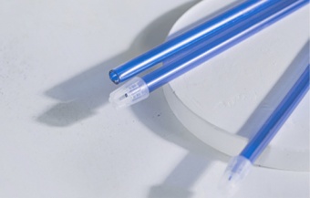 Слюноотсос стоматологический одноразовый со съемным наконечником (синий) 100 шт./уп.