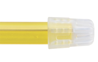 Слюноотсос стоматологический одноразовый со съемным наконечником (желтый) 100 шт./уп.